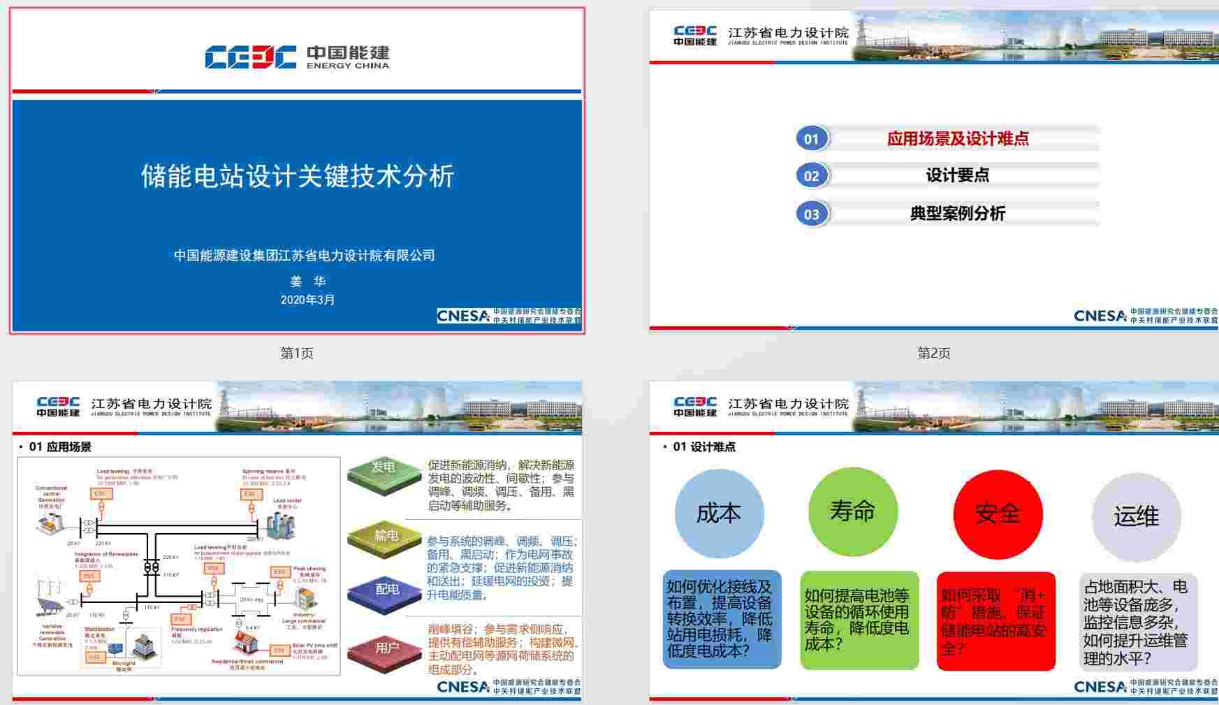 课件]江苏院-储能电站设计关键技术分析.pdf,光伏园资料库