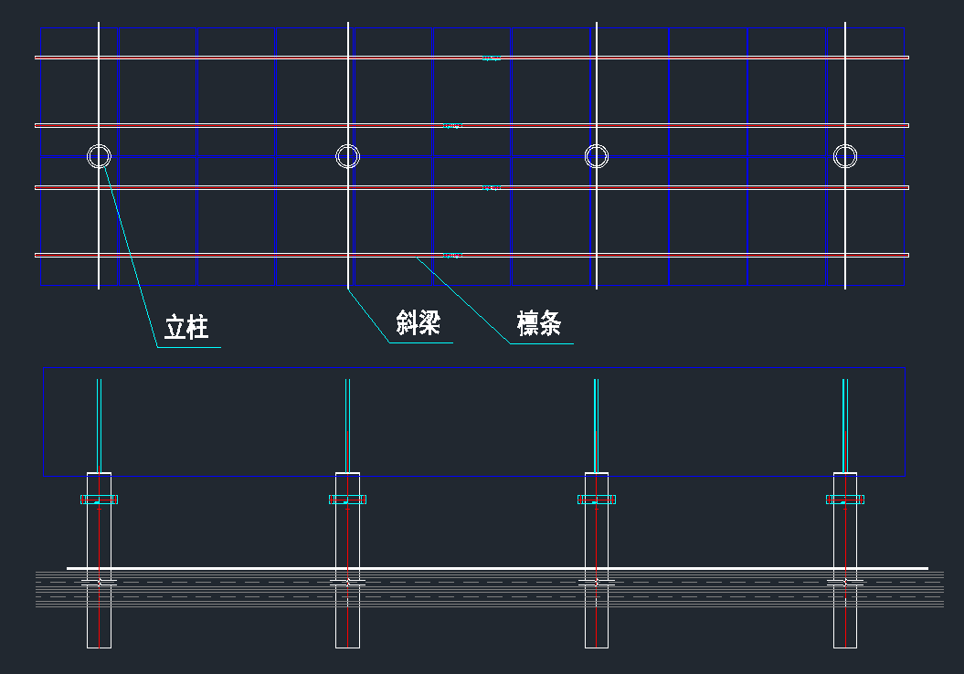 支架结构示意图